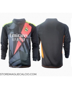 Real Madrid Portiere Maglia Gara Trasferta Repliche 2024-25 Maniche Lunghe